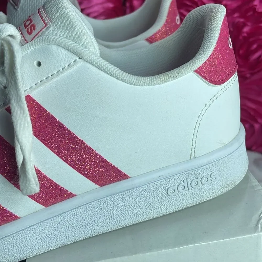 ADIDAS GRAND COURT‎ CLOUDFOAM, SNEAKERS, size Girl's 6, women 8.5